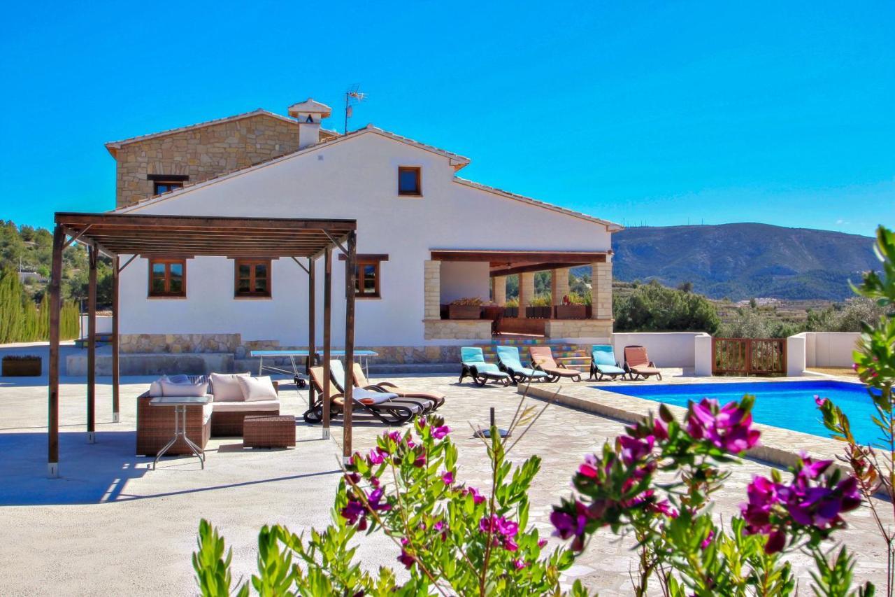 Finca Argudo - Private Pool Villa In Moraira Bagian luar foto