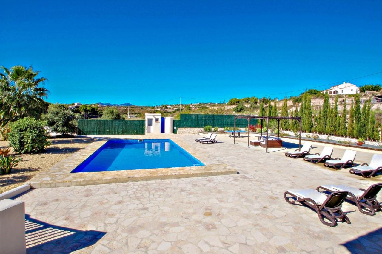 Finca Argudo - Private Pool Villa In Moraira Bagian luar foto