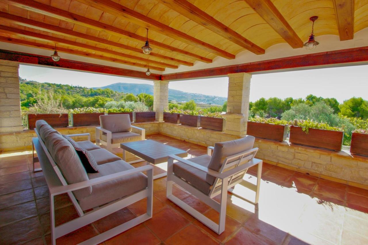 Finca Argudo - Private Pool Villa In Moraira Bagian luar foto