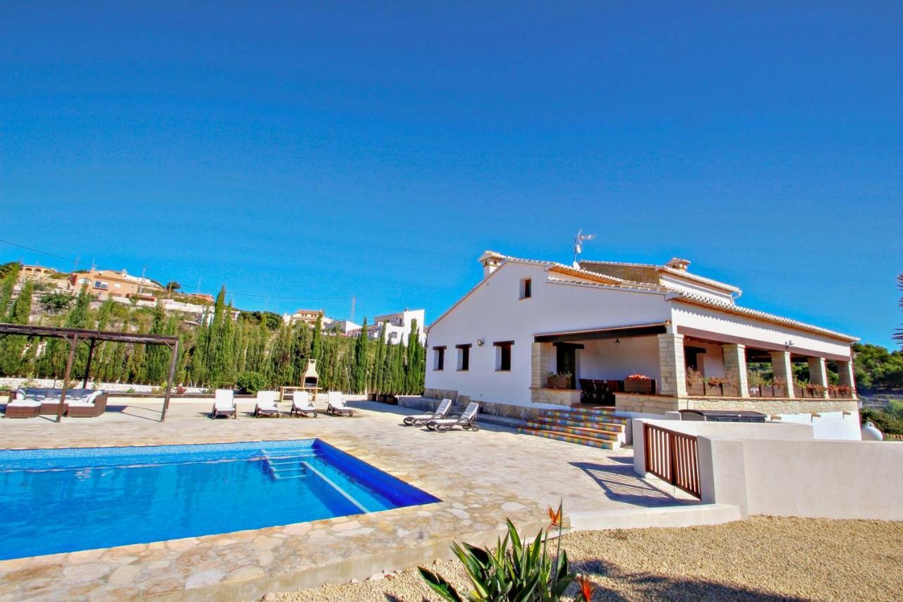 Finca Argudo - Private Pool Villa In Moraira Bagian luar foto