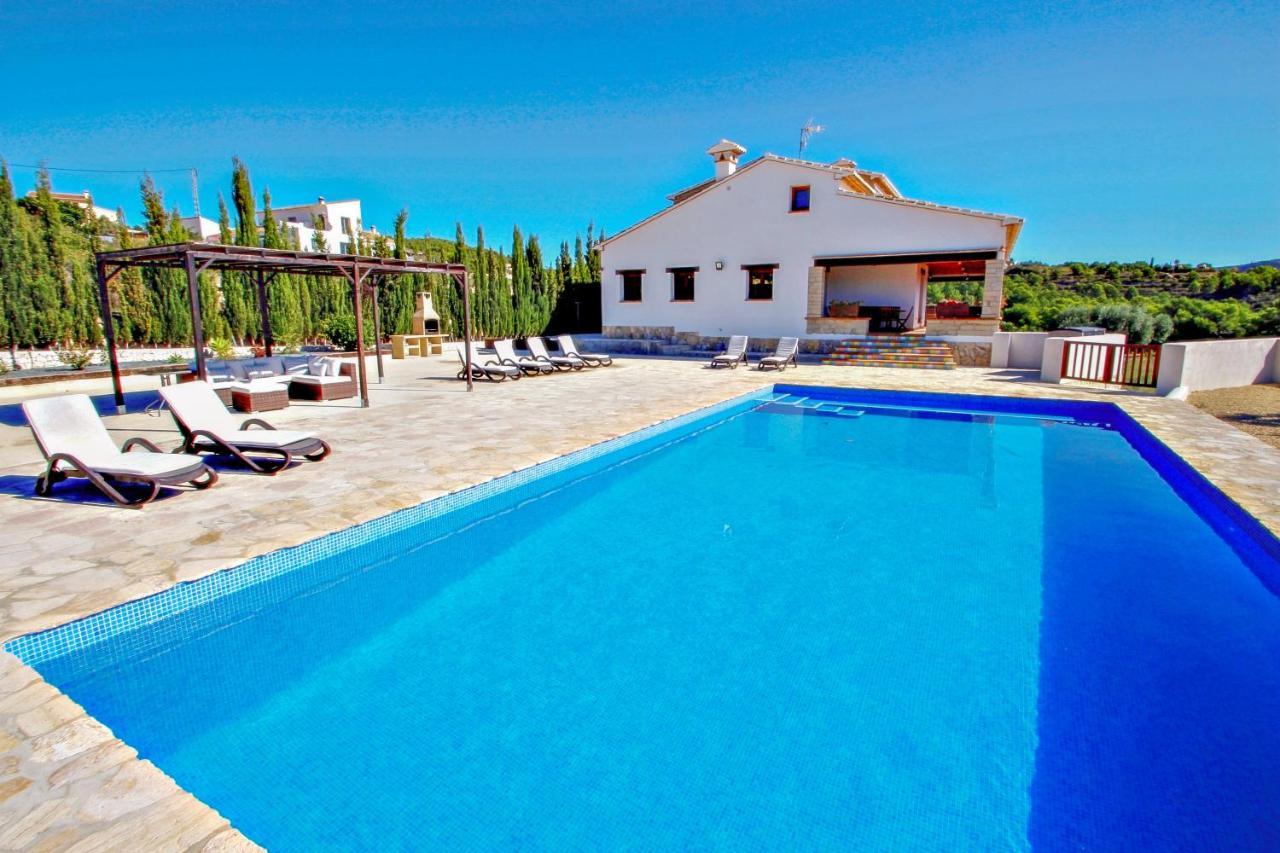 Finca Argudo - Private Pool Villa In Moraira Bagian luar foto