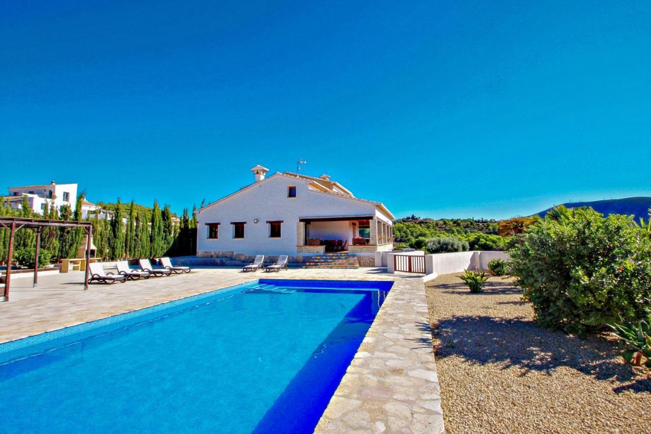 Finca Argudo - Private Pool Villa In Moraira Bagian luar foto